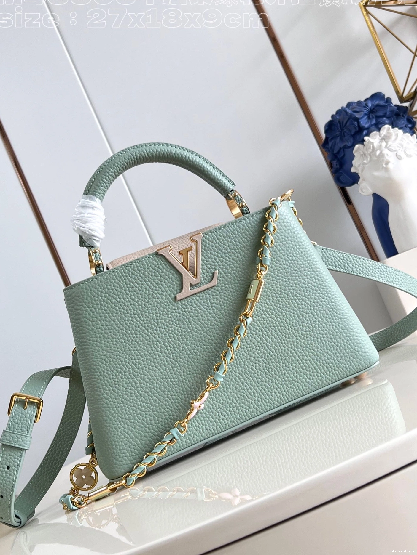 FS CHEAP BB-27*18*9CM VUITTON CAPUCINES LOUIS 0726